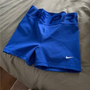 Nike Pro Dri-FIT Shorts in Bold Blue